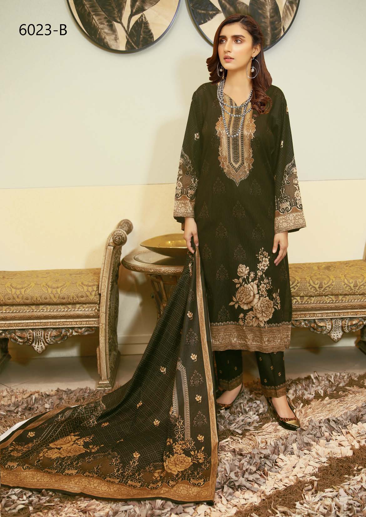 Classic Linen Winter Collection-Vol2-6023-B-21