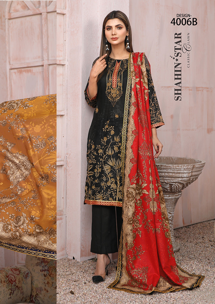 Shahin Star Classic Lawn vol1 4006-b-2022