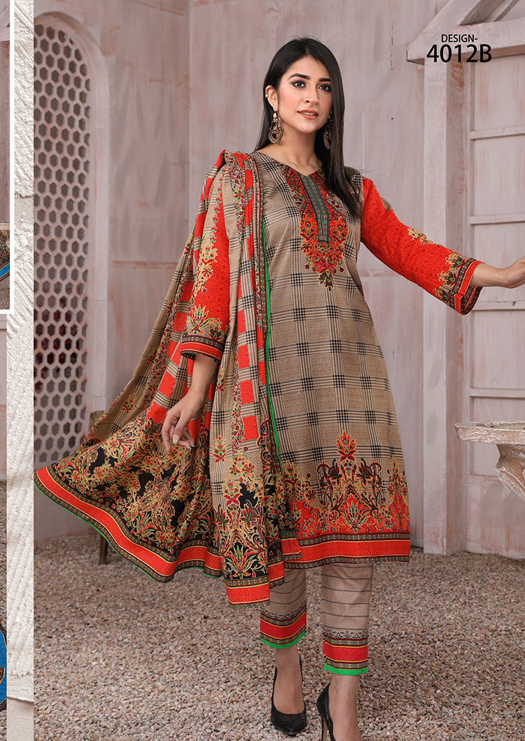 Shahin Star Classic Lawn vol1 4012-b-2022