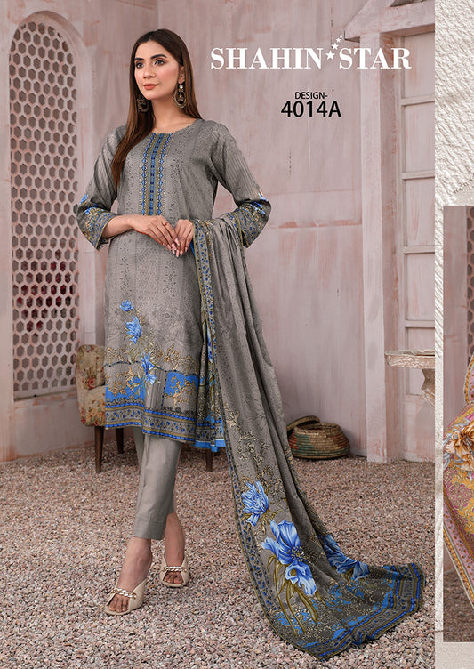 Shahin Star Classic Lawn vol1 4014-a-2022