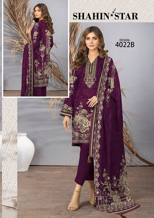Shahin Star Classic Lawn vol1 4022-b-2022