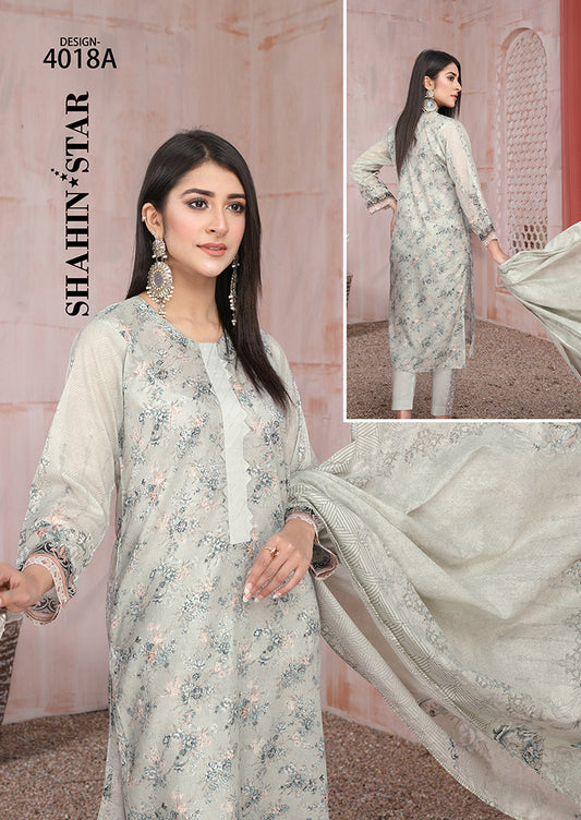 Shahin Star Classic Lawn vol1 4018-A-2022