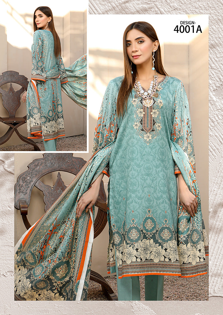 Shahin Star Classic Lawn vol1 4001-A-2022