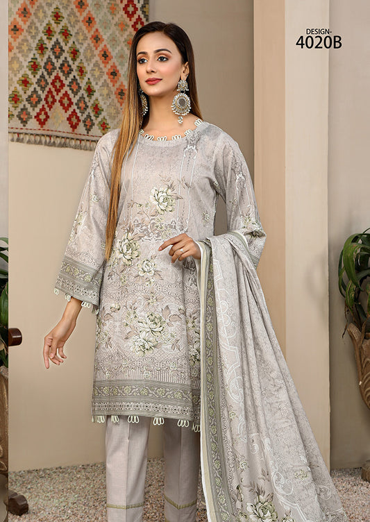 Shahin Star Classic Lawn vol1 4020-b-2022
