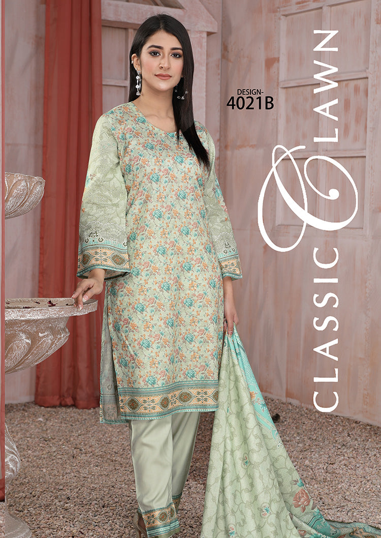 Shahin Star Classic Lawn vol1 4021-b-2022