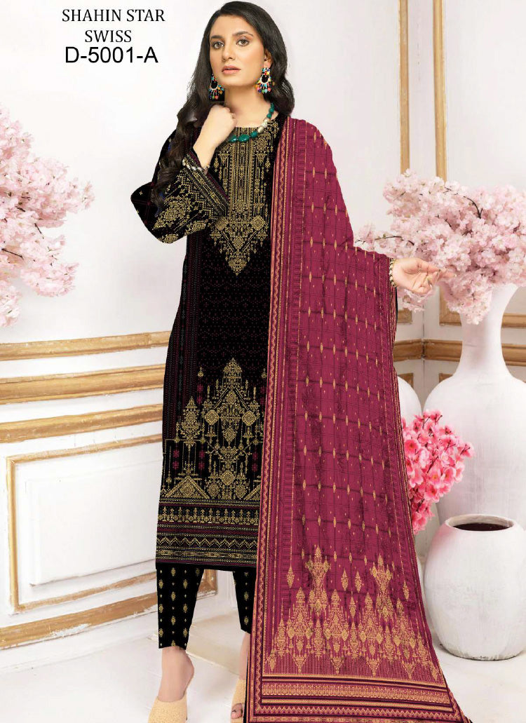 Shahin Swiss Lawn-500123-A-Vol1
